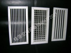 德州铝合金单层百叶风口加工  铝合