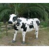 出售河北好的仿真奶牛雕塑玻璃钢动物雕塑，吕梁