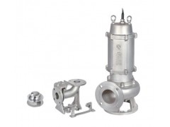不锈钢精密铸造污水污物潜水电泵（
