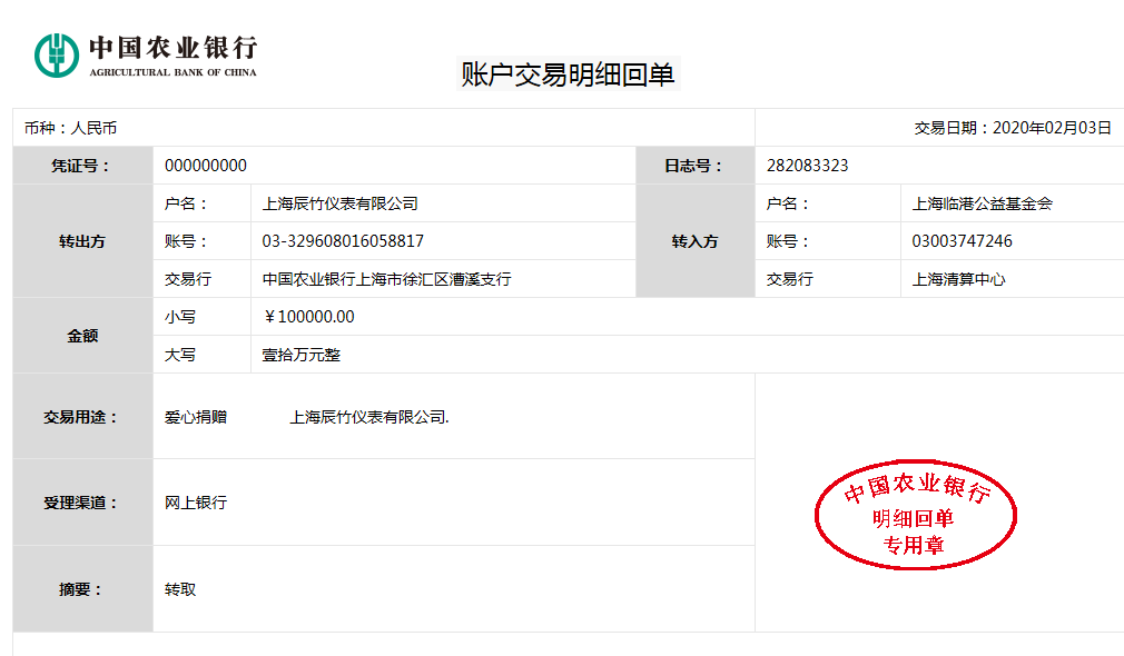 病毒无情,人间有爱丨辰竹爱心捐赠