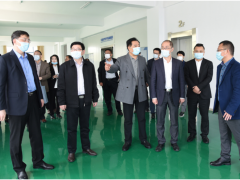 国家商务部外贸司副司长张力一-行莅临安徽天康集团调研工作