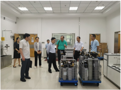 苏州市市场监管局副局长韦锋到苏州市计量院调研实验室建设工作