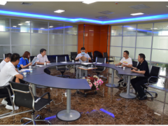 西安高新工信局到中星测控进行安全产业调研