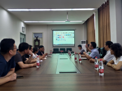 理工机械学院来开封仪表进行技术交流