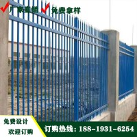 深圳成品热镀锌围栏厂 清远围墙隔离栏定制 小区组装式围墙护栏