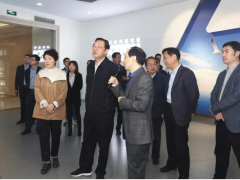 南京科远智慧欢迎江苏委常委统战部部长杨岳一行调研考察