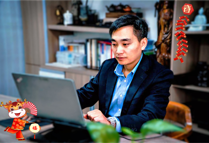 上海洛丁森工业自动化设备有限公司 总经理王徐坚给大家拜个早年