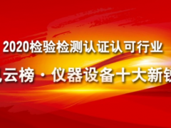 上海仪电“雷磁”ZDCL-2 型氯离子自动电位滴定仪荣获 2020检验检测认证认可行业年度风云榜·仪器设备十大新锐产品
