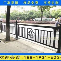 广州人行道围栏生产厂家 市政道路栏杆定做 五羊叠影护栏价格