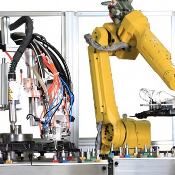 机器人自动涂胶机—大连华工厂家直