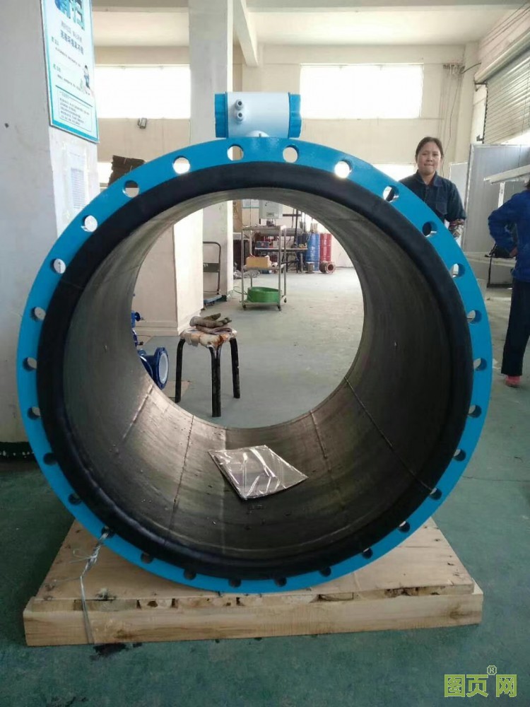 DN1000橡胶衬里电磁流量计