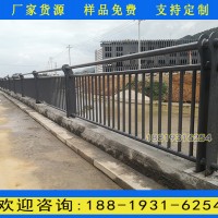 清远镀锌管河道两侧围栏 热镀锌钢板满焊栏杆 连接处满焊