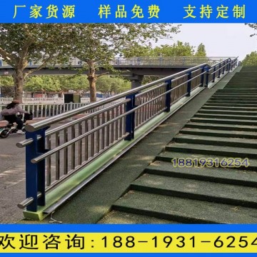 惠州喷塑工艺河道栏杆价格 桥梁防撞