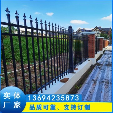 中山工业园铁艺围栏销售 锌钢护栏铁