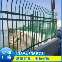景观铁艺护栏价格 惠州博罗厂房锌钢围栏 围墙栅栏规格多样