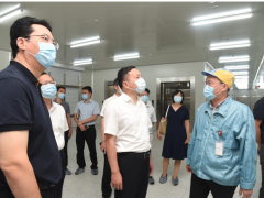 崇川区委副书记 代区长一行调研通富微电汽车电子重点项目并座谈