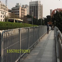 惠州定制市政护栏 港式护栏价格 人行道防撞隔离墩 面板管