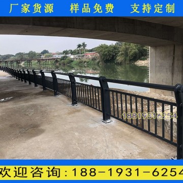 中山河道安全护栏生产厂家 不锈钢桥