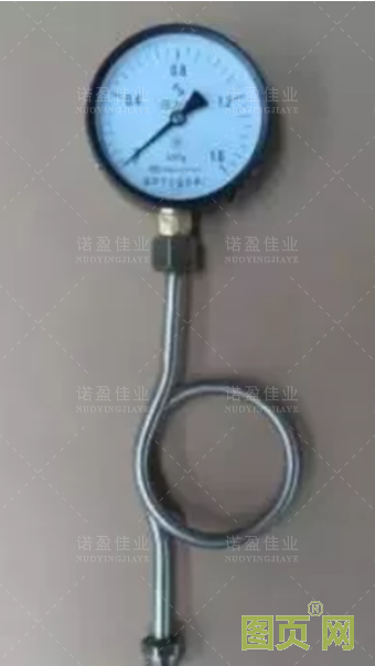 压力表与管道连接之间为什么要弯一个圈?(图1)