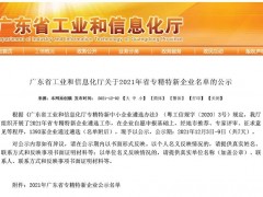 【喜报】矩形入选2021省级专精特新企业！
