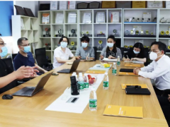 防疫情 稳经济 保安全 | 白鹤镇领导走访铭控传感