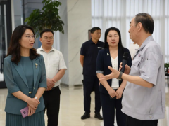 市场监管总局计量司副司长朱美娜一行莅临汇中股份调研