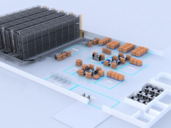 美仪立体仓库与AGV智能搬运系统投用