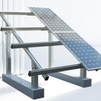 热镀锌光伏支架螺旋地桩走道板光伏梁车棚立柱太阳能发电支架配件