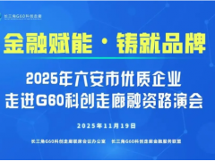 2025年六安市优质企业走进G60科创走廊融资路演活动成功举办