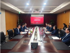 集团公司党组成员、副总经理雷宏杰一行到上海欣盛调研
