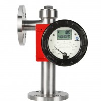 金属管浮子流量计测气体液体蒸汽应用石油化工行业