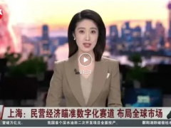 【大赛企业媒体报道】民营经济瞄准数字化赛道，布局全球市