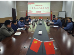 赛摩智能党总支组织召开党的二十届四中全会精神专题宣讲会