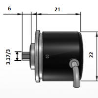 微型编码器VLS16增量式轴编码器