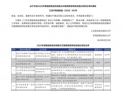 多家仪器仪表企业在列! 2023年度智能制造系统解决方案揭榜挂帅验收通过项目名单公布